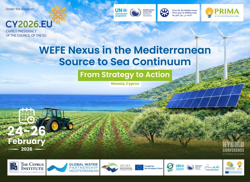 Regional Conference on WEFE Nexus 24-26/02/2026, Nicosia, Cyprus