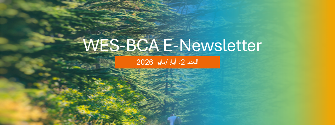 النشرة الإلكترونية لمشروع WES-BCA عدد أيار/مايو 2026